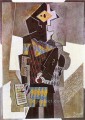 Arlequín en la guitarra Si quieres cubismo de 1918 Pablo Picasso